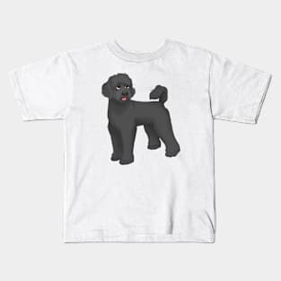 Black Portuguese Water Dog Kids T-Shirt